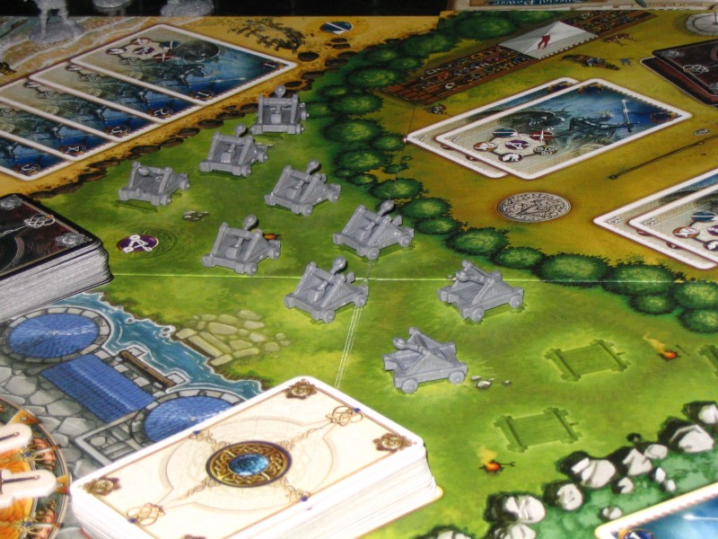 Shadows Over Camelot, siege machines Shadows Over Camelot, siege machines