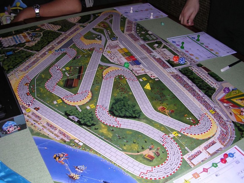 Vista geral da pista Vista geral da pista